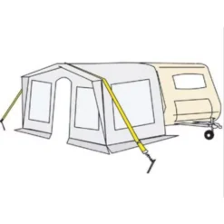 Abspannband Fiamma Tie Down S Caravanstore, Black -Camping Komfort 11581 2 abspannband fiamma tie down black markise 3