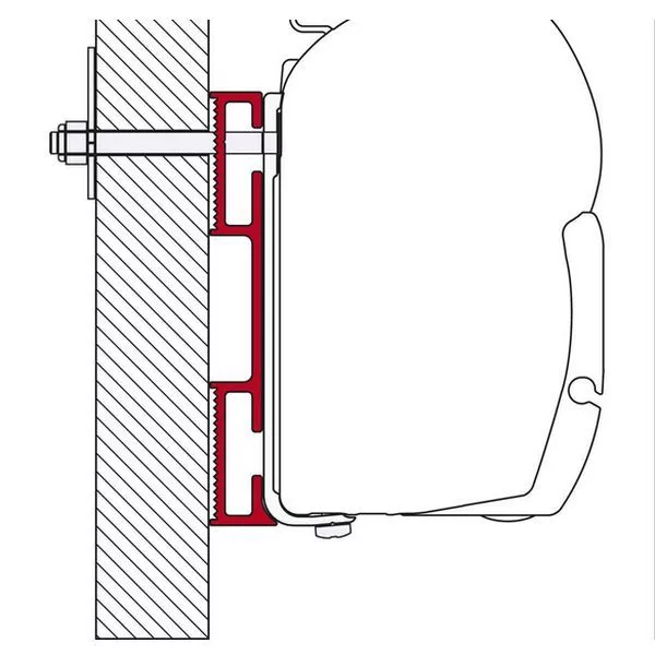 Fiamma D-Adapter, 8 Cm 2 Fiamma D-Adapter, 8 Cm – Bild 2