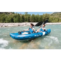 Kajak Sevylor Tahaa Kit - Aufblasbares Kajak -Camping Komfort 2 personen aufblas luft tandem kajak sevylor tahaa kit schlauchkajak einsteigerkajak inklusive paddel 1000 5 22636