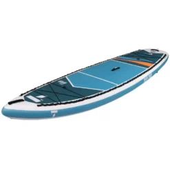 Aufblasbares Stand Up Paddleboard Tahe Sup-Yak Air 11'6" Beach Pack -Camping Komfort airbeach sup yak air 11 6 beach pack blaues aufblasbares stand up paddleboard sup airbeach tahe 11 6 fuss air beach sup yak pack oberseite kajak kayak 1000 5 22539