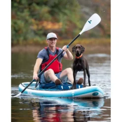 Aufblasbares Stand Up Paddleboard Tahe Sup-Yak Air 11'6" Beach Pack -Camping Komfort als kayak plus kajak tahe 11 6 fuss air beach sup yak pack beach pack aufblasbares stand up paddleboard sup 1000 12 22539