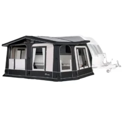 Aufblasbares Vorzelt StarCamp Luxor Air 280 KlimaTex -Camping Komfort aufblasbares wohnwagenvorzelt starcamp luxor air 280 luftvorzelt volleingezogen 1000 2 23901