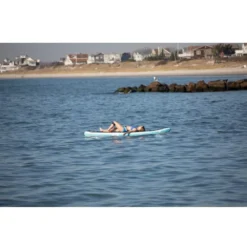 Aufblasbares Stand Up Paddleboard Tahe Sup-Yak Air 11'6" Beach Pack -Camping Komfort blaues aufblasbares stand up paddleboard sup tahe 11 6 fuss air beach sup yak beachpack zum aufblasen 1000 15 22539