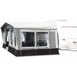 Wohnwagen-Vorzelt Brand Palazzo 240 -Camping Komfort brand palazzo 240 kombinierte seitenwand 1 lueftungselement 1 klarfolienelement 1000 5 18452