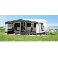 Wohnwagen-Vorzelt DWT Paradies III 300 -Camping Komfort caravan vorzelt dwt paradies III 300 wohnwagen familienvorzelt mit stahlgestaenge 1000 4 22178