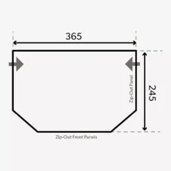 Aufblasbares Vorzelt Dometic Pop Air Pro 365 Für Eriba / Trigano 7 Aufblasbares Vorzelt Dometic Pop Air Pro 365 Für Eriba / Trigano -Camping Komfort dometic aufblasbares vorzelt pop air pro 365 wohnwagenvorzelt grundflaeche masse 1000 3 23270