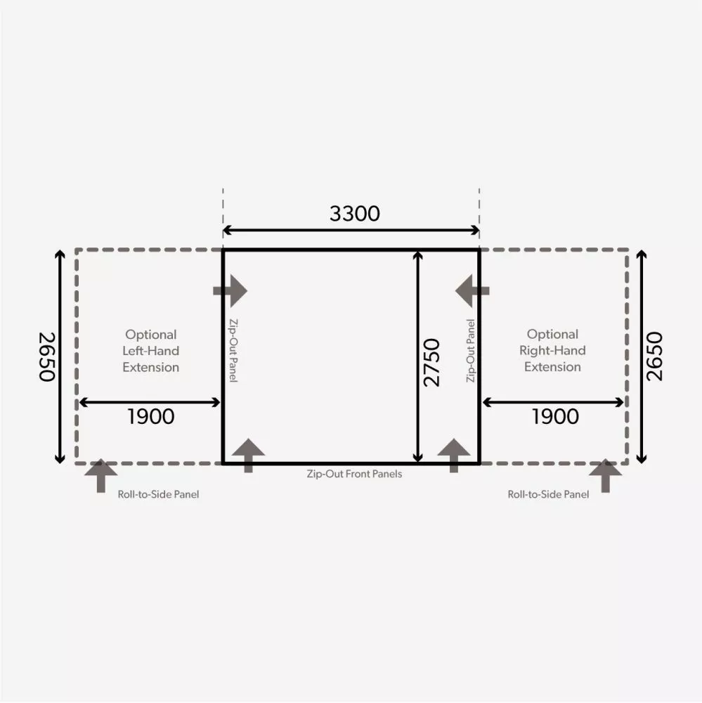 Aufblasbares Vorzelt Dometic Club Air All-Season 330 S 8 Aufblasbares Vorzelt Dometic Club Air All-Season 330 S – Bild 8