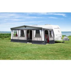 Vorzelt DWT Atelier Chalet Mit Rundumdach -Camping Komfort dwt atelier chalet kaschmir individual vorzelt 4 3731