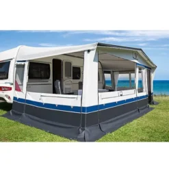 Wohnwagen-Vorzelt DWT Ambassador II 240 -Camping Komfort dwt vorzelt ambassador II 2 300 mit stahlgestaenge wohnwagenvorzelt ganzjahresvorzelt 3 18302