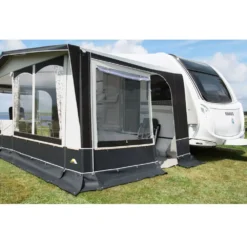 Wohnwagenvorzelt DWT Jubilee 40, Tiefe 240 Cm -Camping Komfort dwt wohnwagenvorzelt jubilee 40 grosse fenster mit moskitogaze saisonvorzelt 1000 6 1794