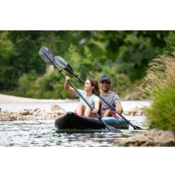 Aufblasbares Kajak Sevylor Charleston -Camping Komfort ergonomische verstellbare sitze stabile rueckenlehne sevylor kajak charleston zwei personen aufblasbares kajak 1000 10 25240