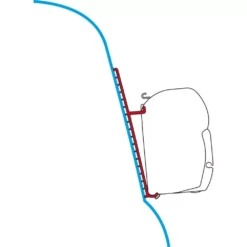 Fiamma KIT Fiberglass Roof Montageadapter Für Markisen