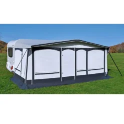 Dauervorzelt Hahn Zelte Finnland 240 -Camping Komfort hahn wohnwagen vorzelt caravanvorzelt finnland 240 dauervorzelt geschlossene fenster 1000 2 23929