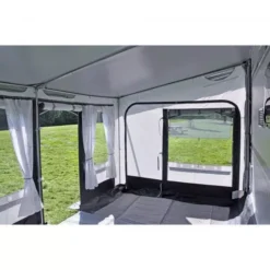 Ganzjahres-Vorzelt Hahn Zelte Friesland, Linkseinzug -Camping Komfort hahn wohnwagenvorzelt teilvorzelt dauerstandvorzelt friesland vorzeltinneres 600 3 23942