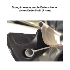 Buszelt-Kederadapter Outwell Befestigung-Adapter-Set Mit Doppelkeder 7-7+5 Mm -Camping Komfort outwell einzug in eine normale kederschiene dickes keder profil 7 mm 1000 4 20116