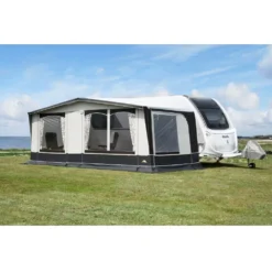 Reisevorzelt DWT Jubilee 40 ALU, Tiefe 240 Cm -Camping Komfort reise und saisonvorzelt dwt jubilee 40 wohnwagen ganzvorzelt 1000 4 22120