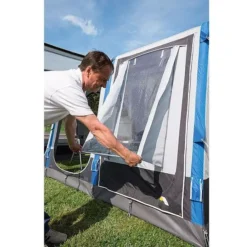 Aufblasbares Vorzelt DWT Space Air HQ 320 L -Camping Komfort reisemobilvorzelt dwt space air hq 320 l wohnwagenvorzelt vorzelt wohnwagen 7 5 18338