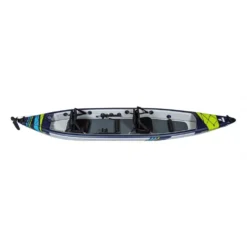 Aufblasbares Kajak Tahe Kayak Air Breeze Full HP Pro -Camping Komfort tahe kajak kayak air breeze full hp2 pro draufsicht blaues zum aufblasen aufblasbares 2 3 personen familienkajak 1000 2 23829