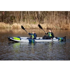 Aufblasbares Kajak Tahe Kayak Air Breeze Full HP Pro -Camping Komfort tahe kajak kayak air breeze full hp2 pro zum aufblasen aufblasbares 2 3 personen familienkajak 1000 19 23829