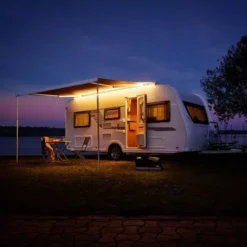 Markisenbeleuchtung Thule LED Strip -Camping Komfort thule omnistor markisenbeleuchtung thule led strip dimmbar 1000 3 4041