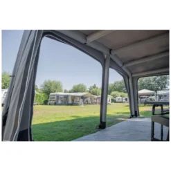 Aufblasbares Wohnwagenvorzelt Westfield Pluto 8 XL | Mod. 2023 -Camping Komfort vorderwandelemente abgenommen offenes aufblasbares wohnwagenvorzelt westfield pluto xl 1000 5 23231