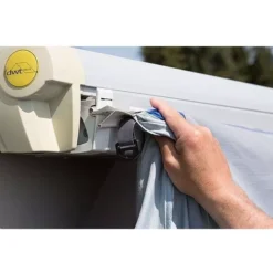 Aufblasbares Vorzelt DWT Space Air HQ 320 L -Camping Komfort vorzelt dwt space air hq 320 l wohnwagenvorzelt reisemobilvorzelt 5 4 18338