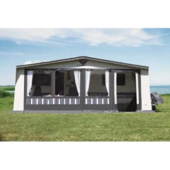 Wohnwagen-Vorzelt DWT Tango 240 -Camping Komfort vorzelt dwt tango 240 familienvorzelt mit eingangstuer rechts 1000 5 15349