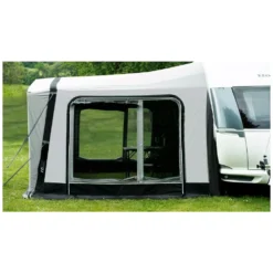 Aufblasbares Wohnwagenvorzelt Westfield Pluto 8 XL | Mod. 2023 -Camping Komfort westfield luftvorzelt pluto xl seitenwaende moskitonetze sturmabspannung 1000 2 23231